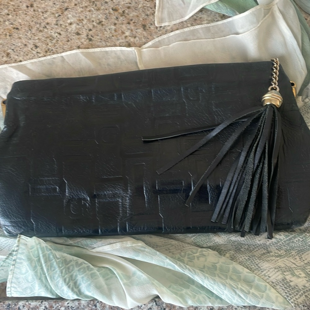 Due Fratelli Women’s Genuine Leather Purse Black